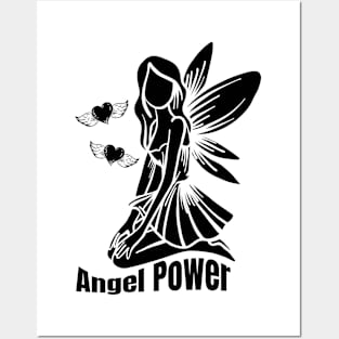 Angel Power Posters and Art